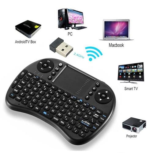 Mini Wireless Keyboard Game I 8 Air Mouse 2.4GHz With Backlight Touchpad For TV BOX Tablet PC